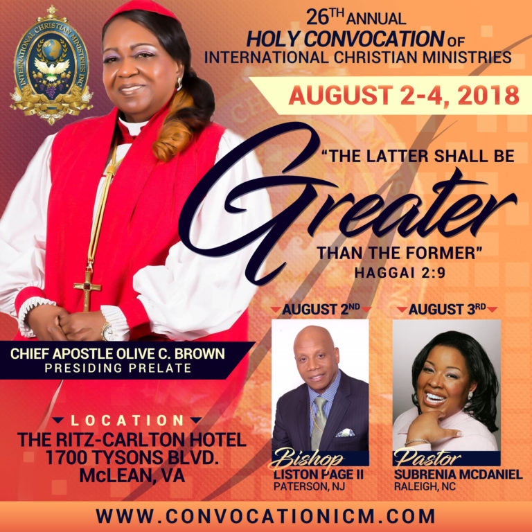 Welcome – Icm Holy Convocation